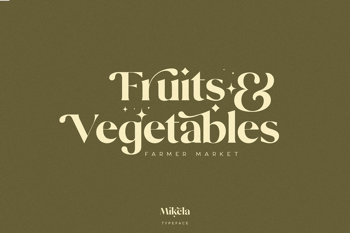 Mikela - Gorgeous Typefaces, a Serif Font by Kaligra.co (Photo 35 of 49)
