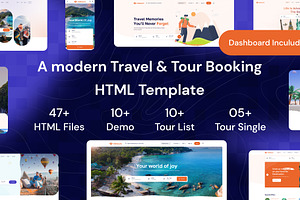 ViaTours — Tour Agency HTML Template
