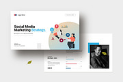 Social Media Marketing Strategy, a Presentation Template by Dream-Lab (Thumbnail 2 of 13)