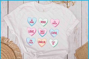 Candy Sweet Hearts Love Valentines, a Graphic by Creativeusart