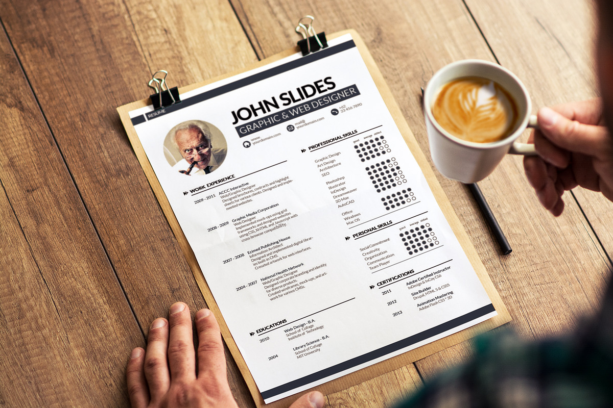 Modern Resume Template, a Resume Template by Dedijuniadi (Photo 5 of 7)