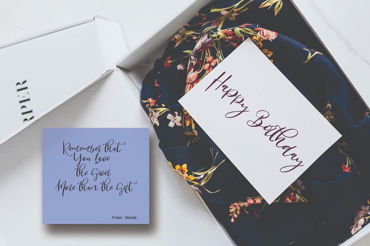 Bridesmaids, a Script Font by Aldedesign (Photo 3 of 7)