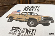 Rowdy Rebels Spirit Of The West, an Object Graphic by SharpMarketplace (Thumbnail 4 of 4)