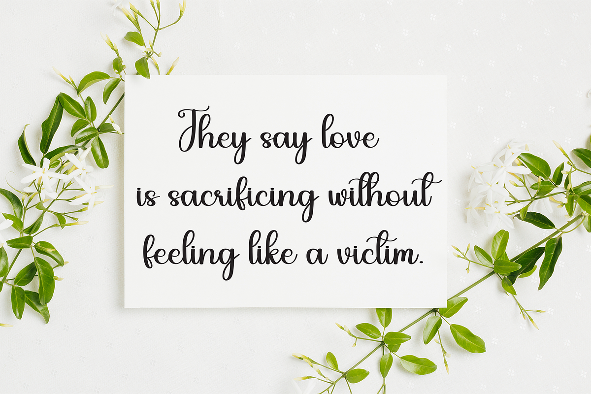Blissful Father | Script Font, a Handwritten Font by Scratchones (Photo 3 of 9)