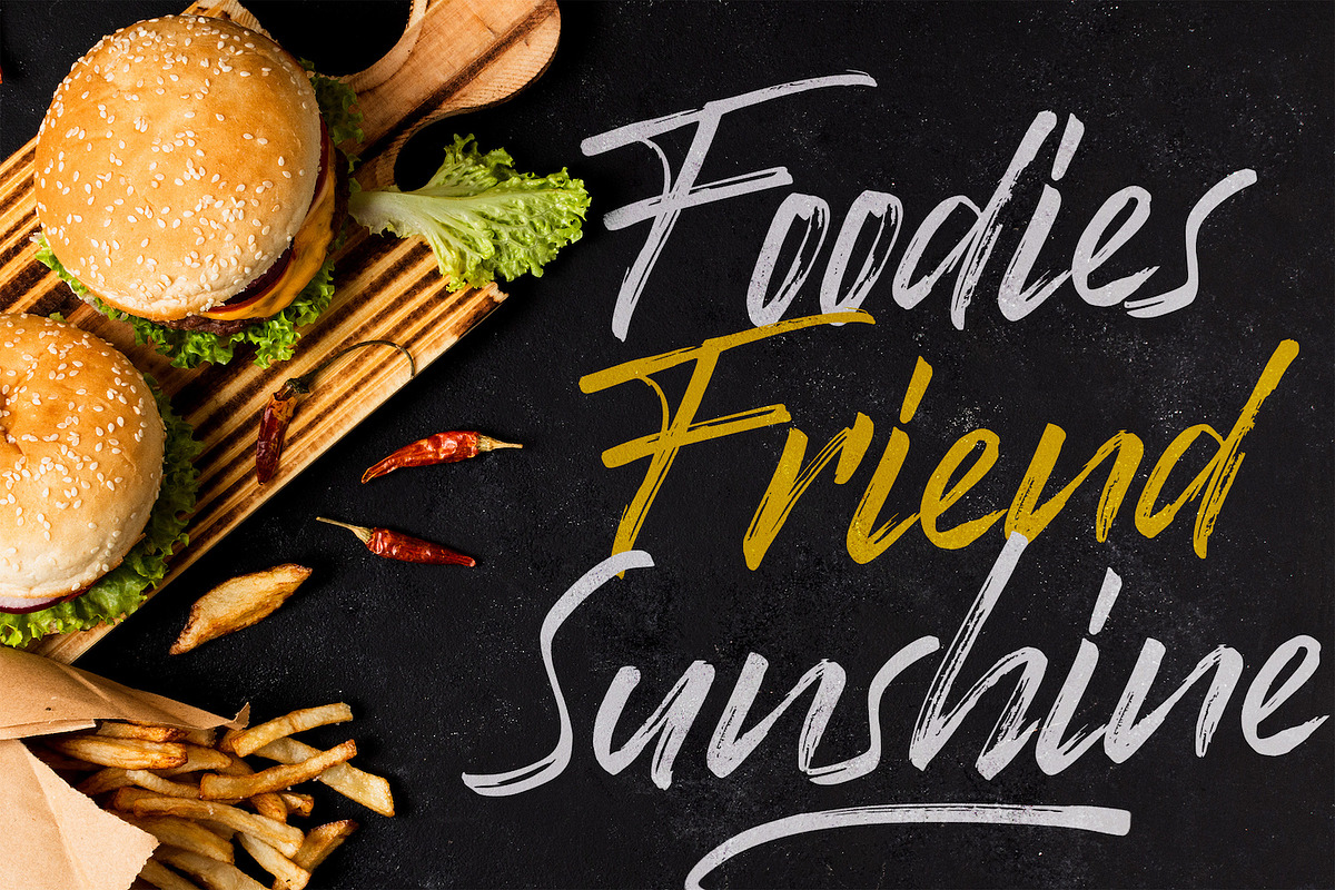 Romantika Hidup - Brush Script Font, a Script Font by StringLabs (Photo 8 of 10)