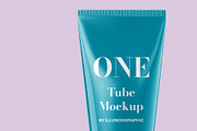 Skincare Tube Mockup 4 view 8 mockup, a Packaging Mockup by Illusiongraphic (Thumbnail 15 of 20)