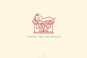 Weenie Wonderland Clipart, an Animal Illustration by Blumensdiary (Thumbnail 5 of 5)