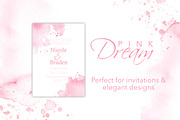 Pink Watercolor Backgrounds + Washes, an Illustration by Feather Grace Designs (Thumbnail 6 of 7)
