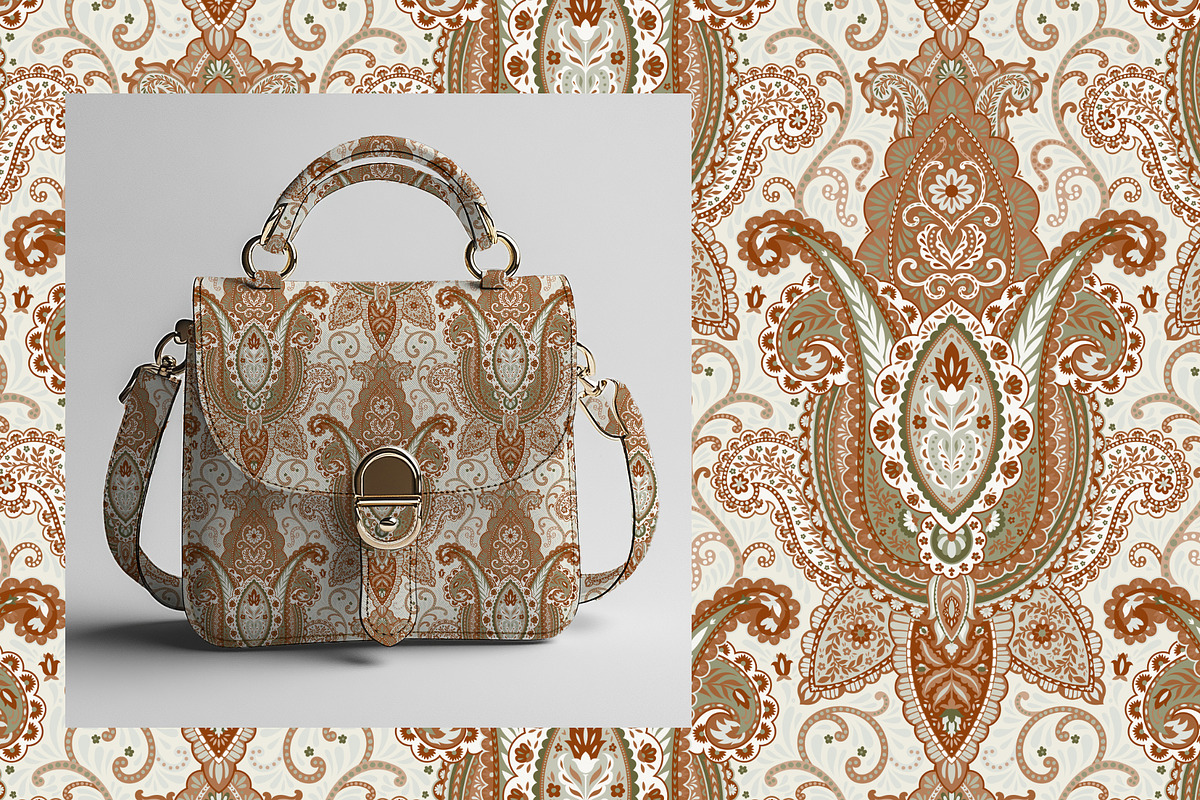 LUXURY VINTAGE PAISLEY SEAMLESS SET, a Pattern Graphic by Sonulkaster (Photo 10 of 11)