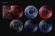 Vinyl Record & Cover Mockup Set, a Merchandise Mockup by creatsy5 (Thumbnail 11 of 54)