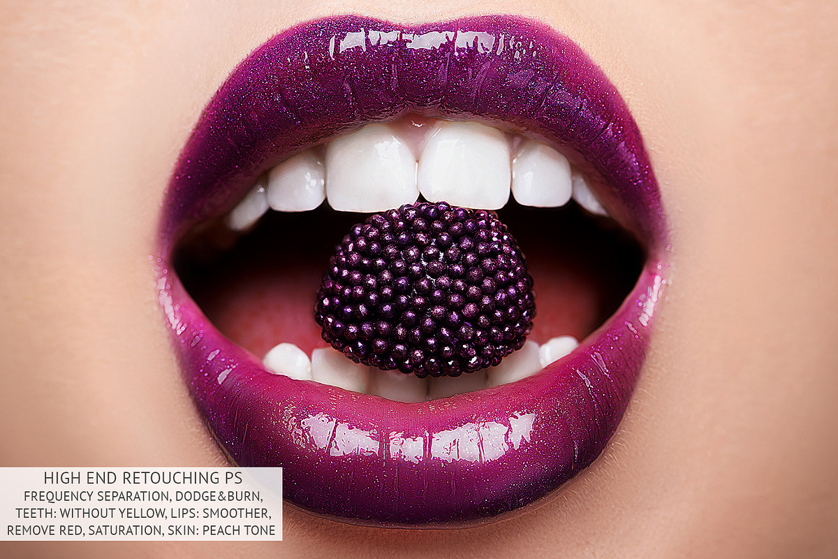 High End Retouching Photoshop Action, a Plug-in Add-On by FixThePhoto (Photo 7 of 32)