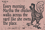 Crudy Typeface, a Sans Serif Font by softulka (Thumbnail 2 of 8)