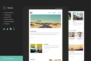 Mailo Email Template + Builder