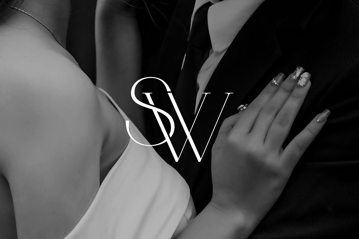 SW monogram, a Branding & Logo Template by LINKED LETTERS STUDIO (Photo 2 of 2)