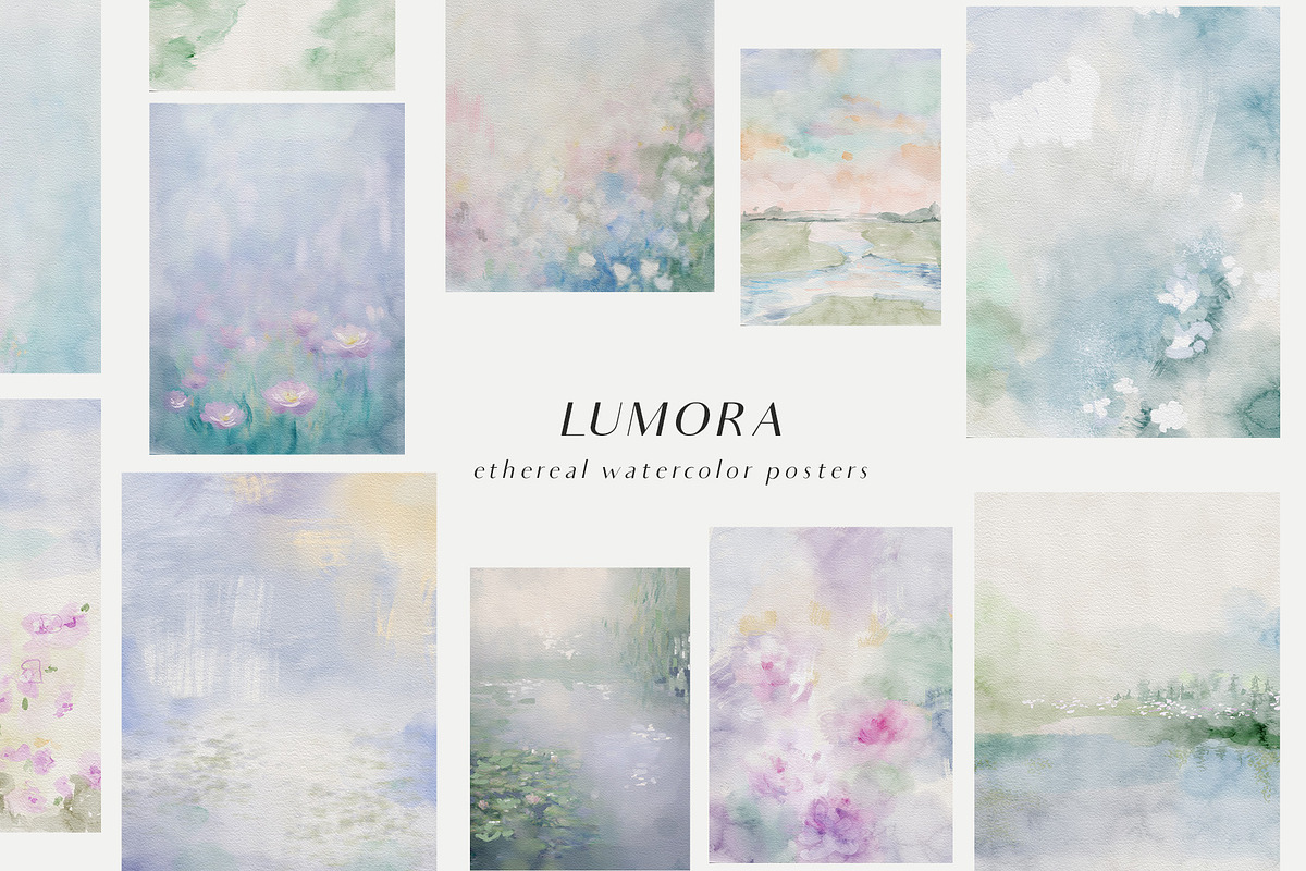 Abstract background textured posters, a Background Graphic by Grace Noboa Illustrations (Photo 15 of 19)