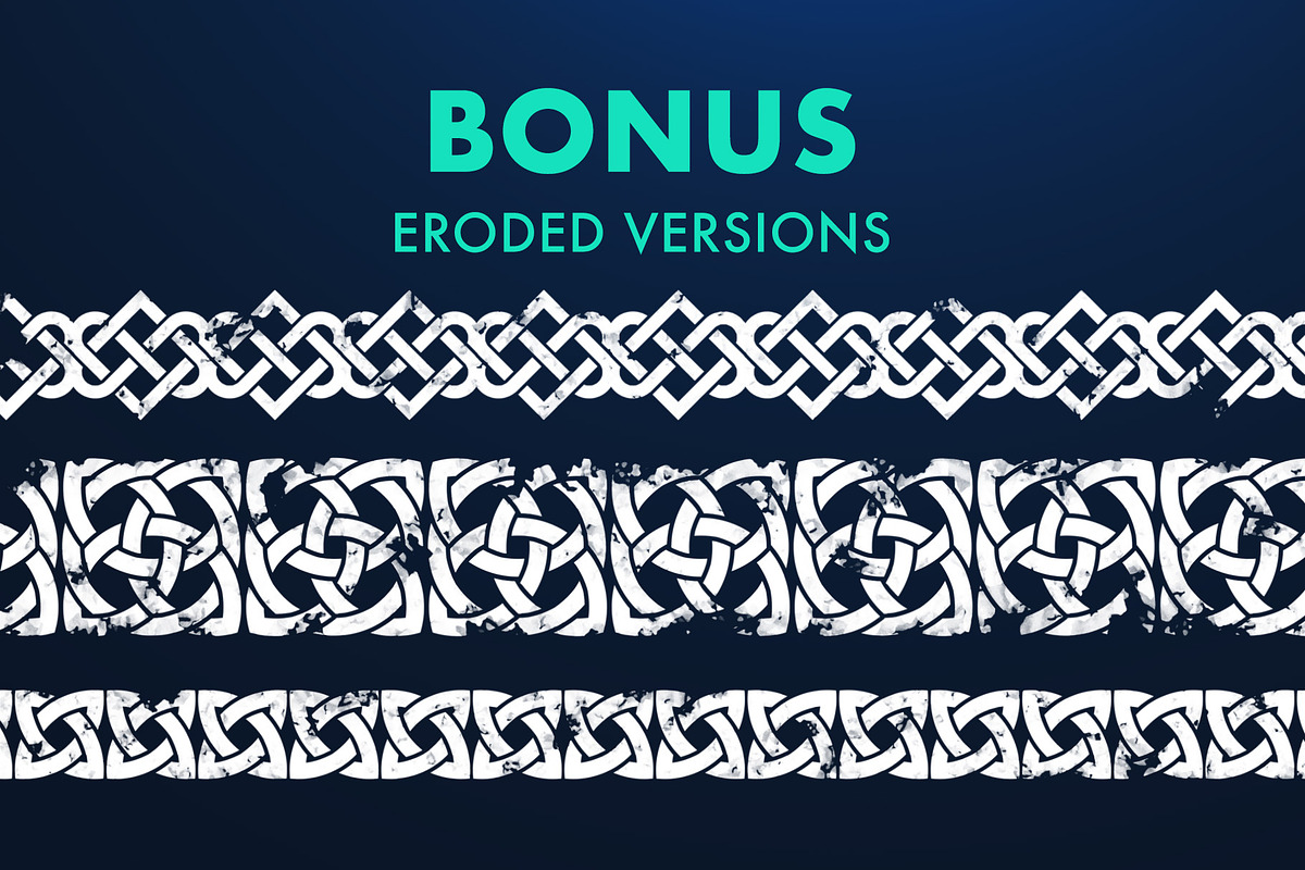 Celtic Knots Brush Set, a Brush Add-On by Zsolt Kosa Art (Photo 7 of 8)