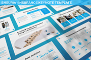 Ensuria - Insurance Keynote Template, a Presentation Template by SlideFactory (Thumbnail 1 of 4)