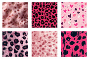 Pink Leopard Fur Seamless Pattern, an Illustration by Dream Creation (Thumbnail 2 of 7)
