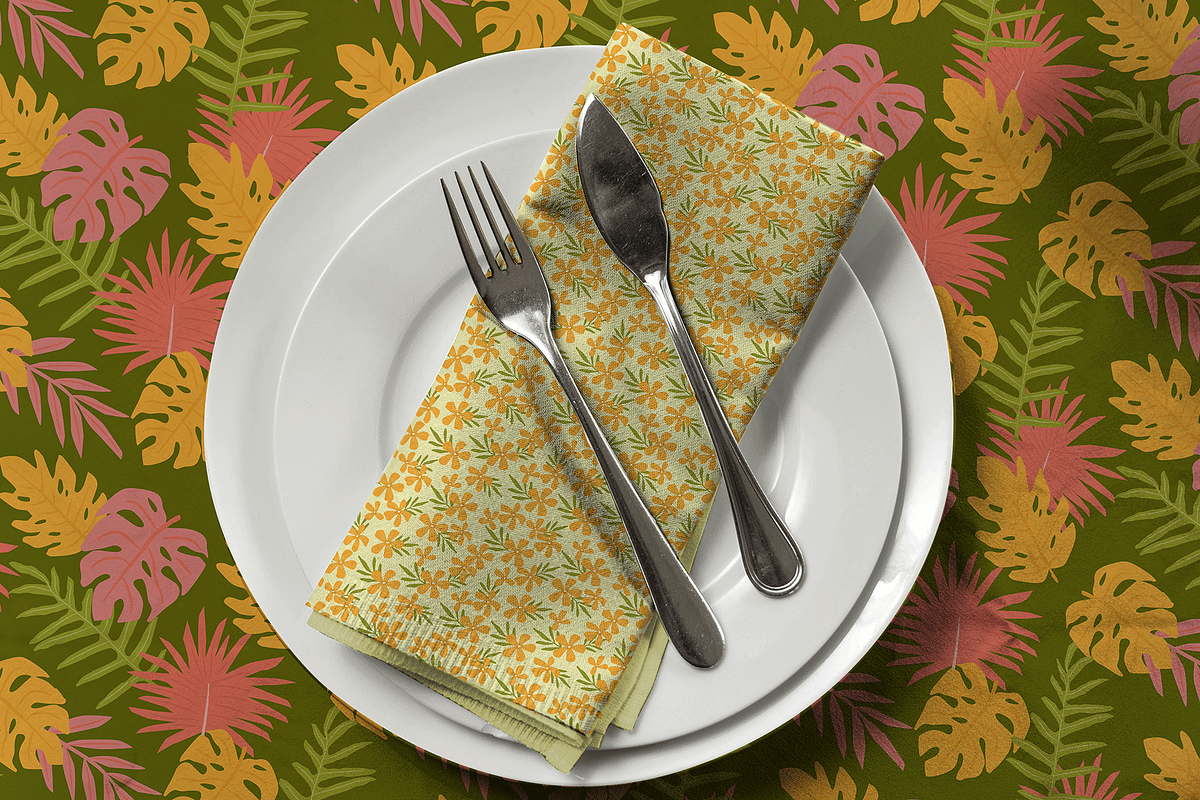 Tropical Summer Pool & Beach Pattern, a Pattern Graphic by CreativeChristiana (Photo 6 of 11)