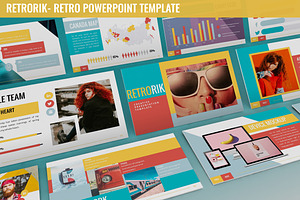 Retrorik - Retro Powerpoint Template