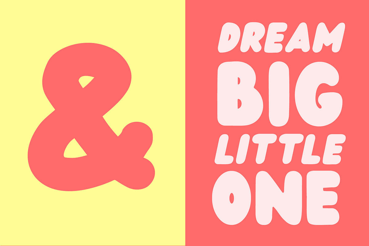 Wedges - Rounded Font preview 5