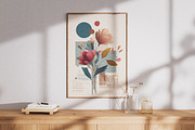 Watercolor Boho Botanical Wall Art, a Poster Template by Pixeness Studio (Thumbnail 3 of 3)
