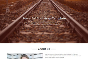 Bizness- Corporate Html Landing Page