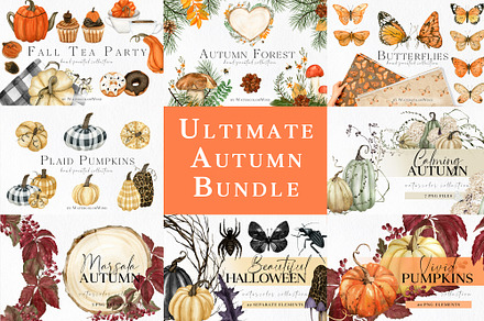 Ultimate Autumn Bundle Clipart