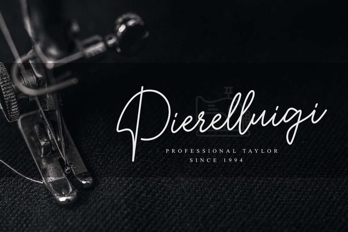 Jalliestha - Handwritten Signature, a Script Font by zeenesia (Photo 5 of 16)