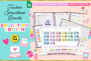 Teacher Spreadsheet Bundle, a Stationery Template by bellaROSEworkshop (Thumbnail 2 of 5)