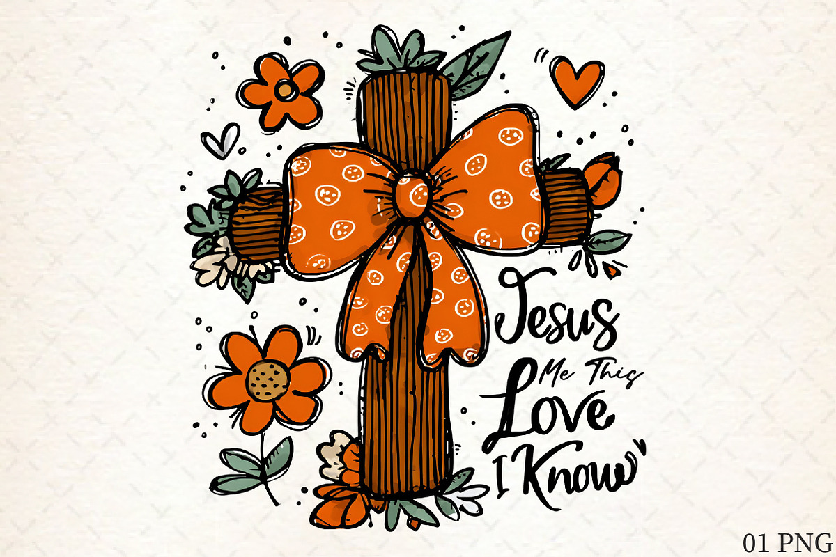 Coquette Jesus Loves Me This I Know, an Illustration by Libby Wishes (Photo 1 of 6)