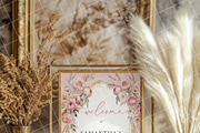 Boho 8x10 table sign number mockup, an Advertising Mockup by Blush Roses Print (Thumbnail 6 of 8)