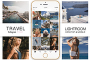 Travel Instagram Blogger Preset, a Preset Add-On by Design Aesthetic (Thumbnail 1 of 5)