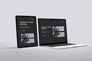 Laptop and Tablet Mockup, a Wearable Device Mockup by xavier_studio (Thumbnail 3 of 5)