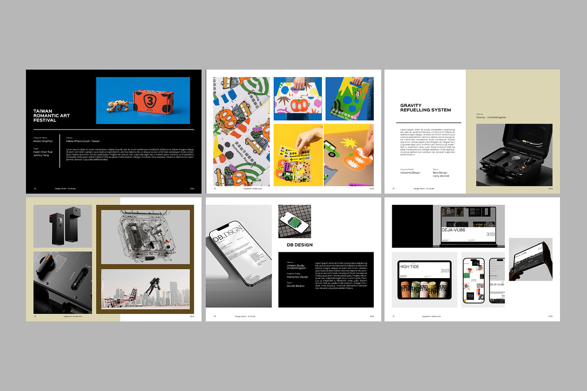 Multipurpose Portfolio Template, a Marketing Template by Bervisual (Photo 7 of 7)