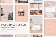 Instagram Template BUNDLE, a Social Media Template by Templits (Thumbnail 2 of 8)