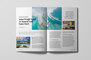 Travel Magazine Template, a Magazine Template by xtratimebd (Thumbnail 5 of 11)