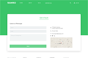 Ramro Web UI Kit - Contact us, an UI Kit Template by Danfe Designs (Thumbnail 2 of 11)