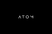 Atom - Sharp edge Future Scifi font, a Sans Serif Font by MoonBandit (Thumbnail 8 of 8)