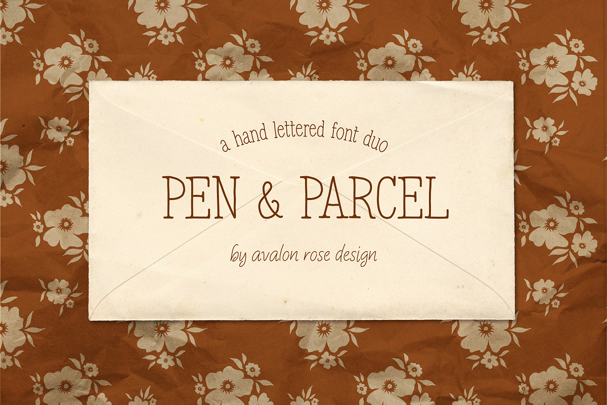 Pen & Parcel Font Duo, a Font by Eclectic Anthology (Photo 1 of 8)