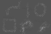 Silver Splatters Clipart, an Object Graphic by The Digital Download Shop (Thumbnail 5 of 9)