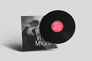Vinyl Record Cover Mockups, a Packaging Mockup by artimasa (Thumbnail 4 of 7)