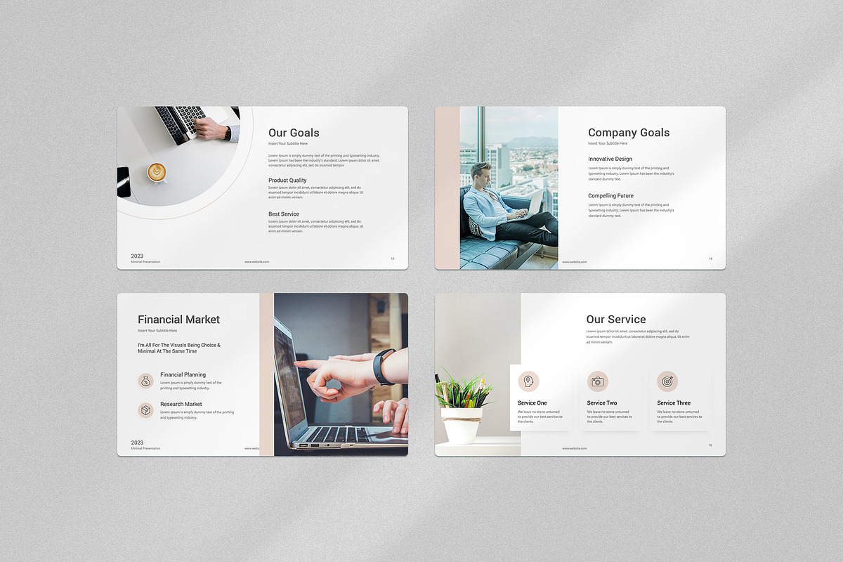 Cherry Minimalist Presentation, a Presentation Template by graphypix (Photo 6 of 20)