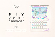 DIY your calendar, an Object Graphic by LiiaLonn Studio (Thumbnail 1 of 5)