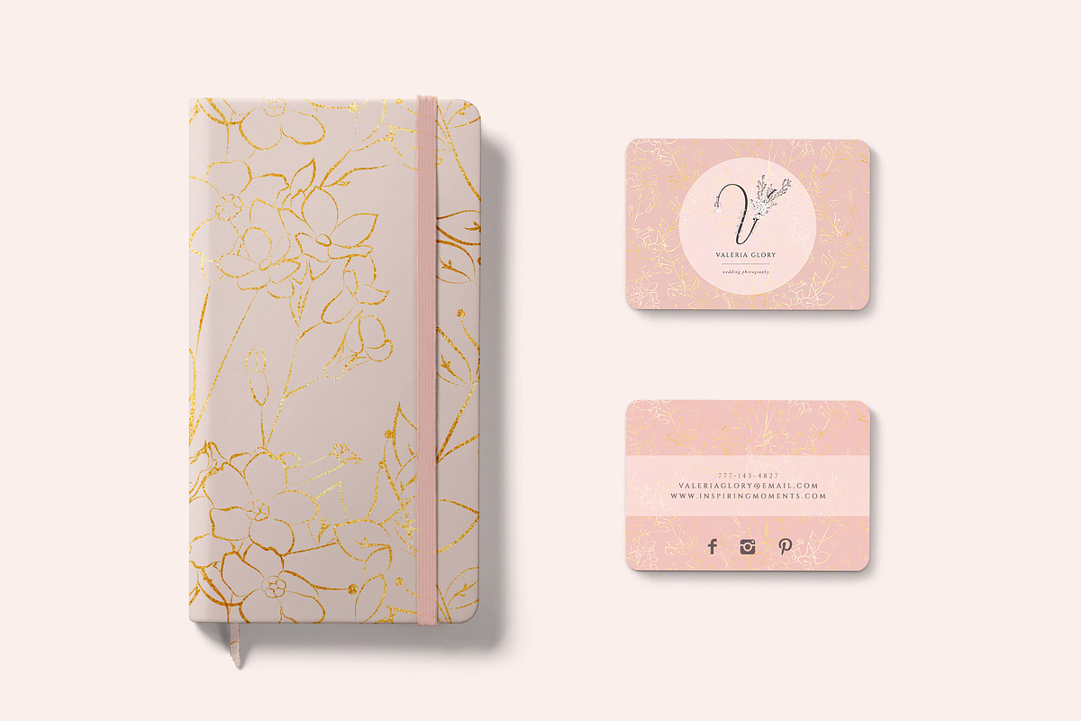 Pre-made Logo ~ Branding Kit, a Branding & Logo Template by Olya Creative (Photo 6 of 9)