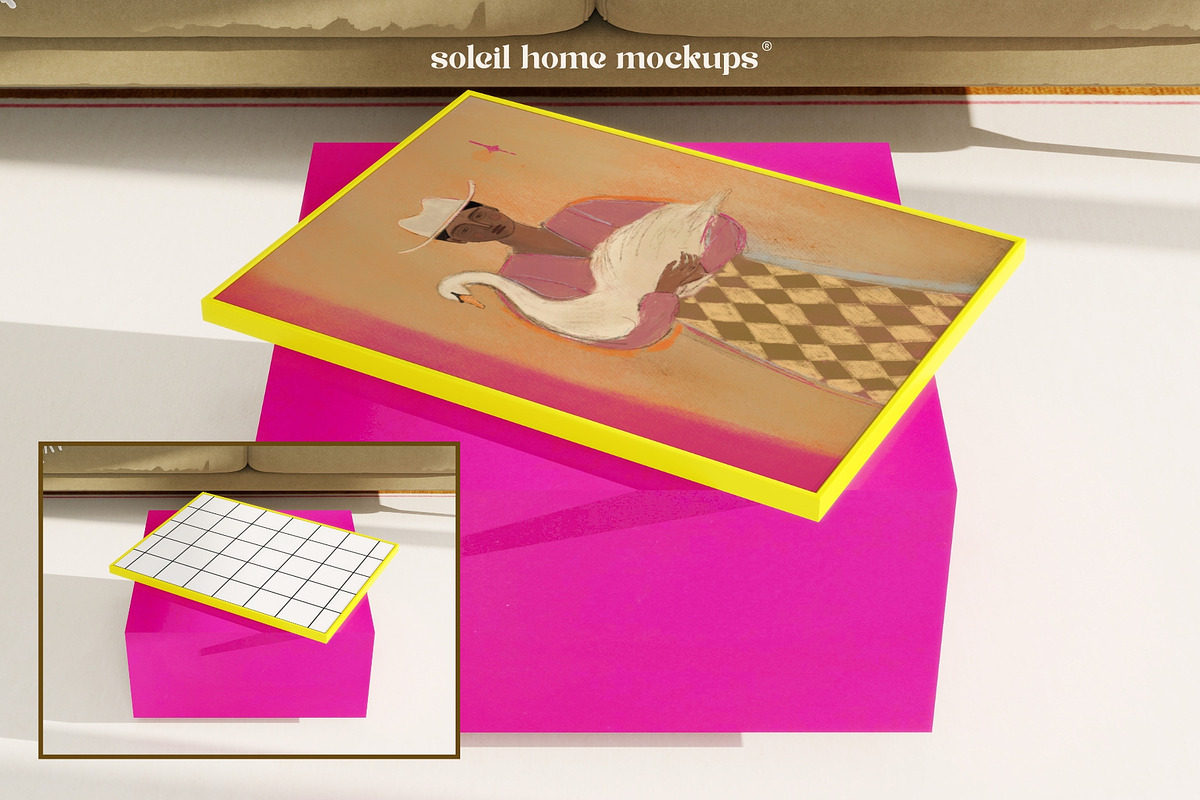 CALYPSO | Colorful Frame Mockup Set, a Household Mockup by SoleilHomeMockups (Photo 8 of 11)