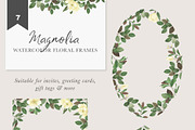 MAGNOLIA - Watercolor & Line Art, a Texture Illustration by Momo Studio (Thumbnail 6 of 14)