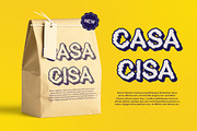 Cavella 3D, a Sans Serif Font by Craft Supply Co. (Thumbnail 4 of 8)