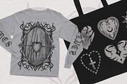 Gothic Valentine's, an Object Graphic by Vicccky (Thumbnail 2 of 8)
