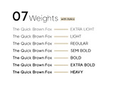 VISIA PRO - Geometric Font Family, a Sans Serif Font by Designova® (Thumbnail 9 of 9)